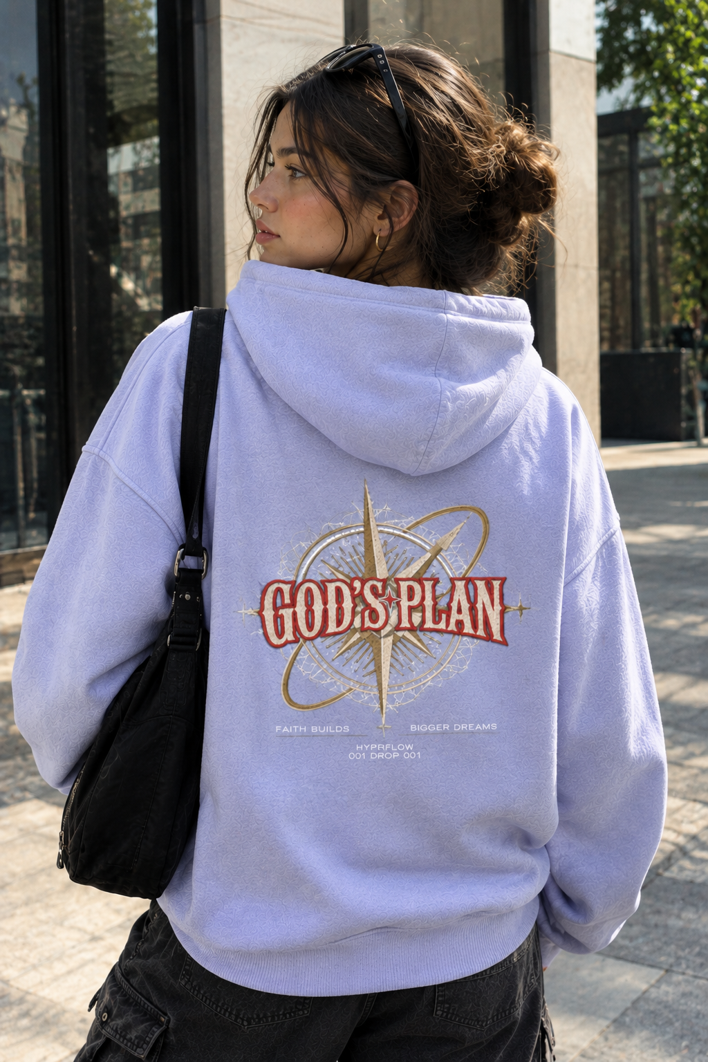 GOD'S PLAN — Unisex Oversized Hoodie.
