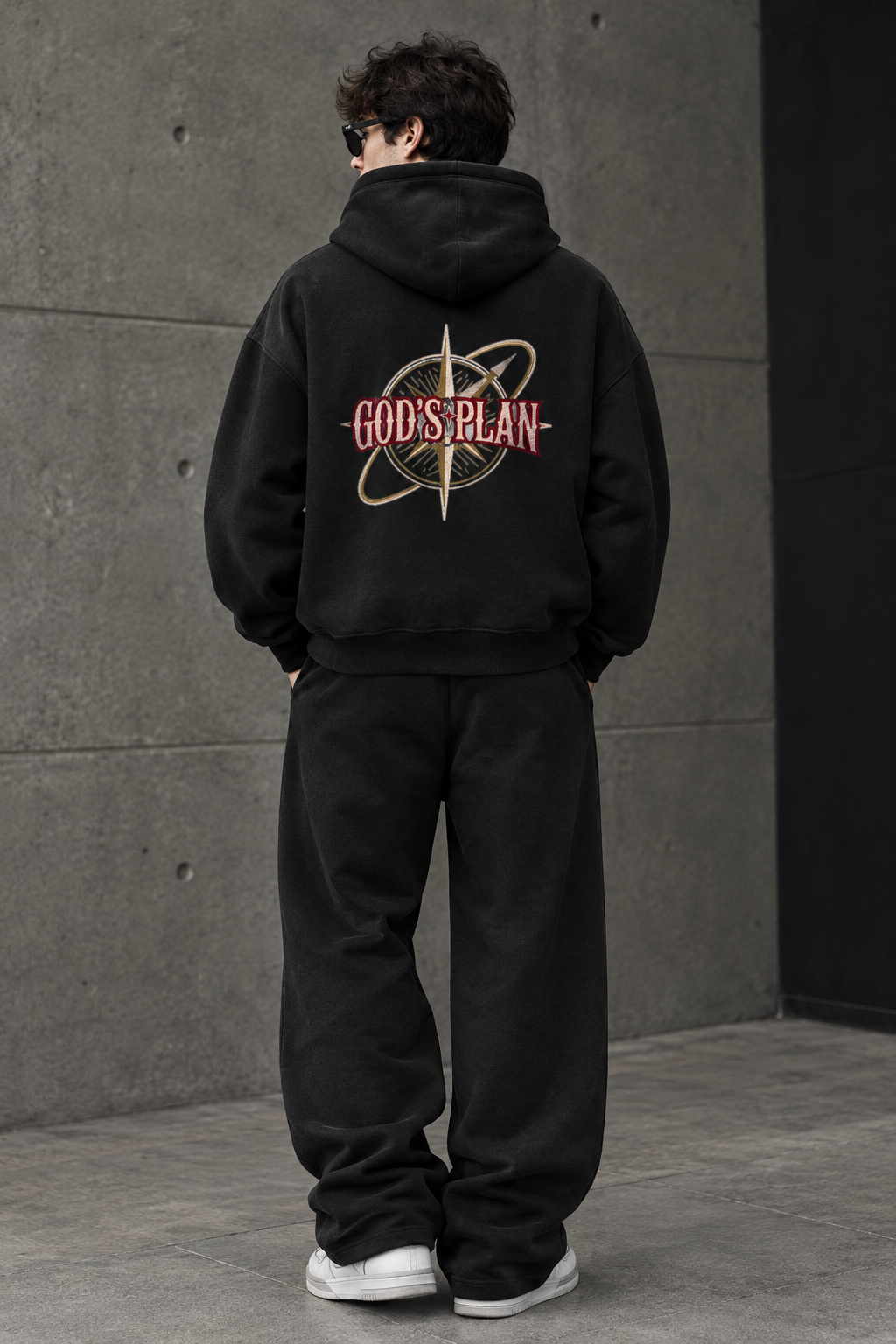 GOD'S PLAN — Unisex Oversized Hoodie.
