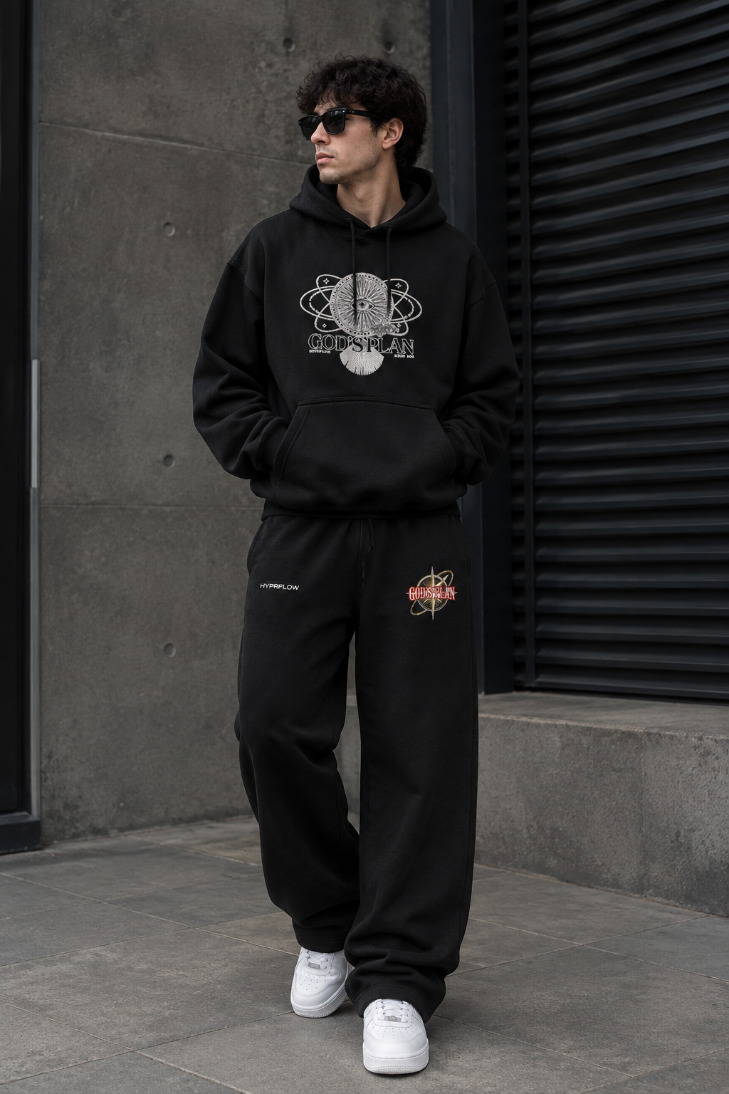 GOD'S PLAN — Unisex Oversized Hoodie.